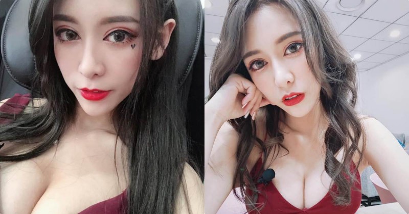【蜗牛棋牌】火辣「傲嬌甜心」嫵媚表情太誘人，「飽滿美乳」吸睛度一百分！