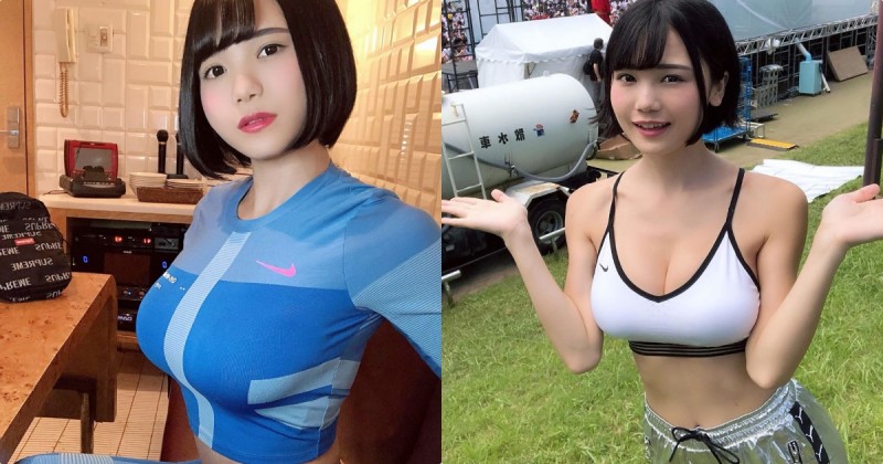 【蜗牛棋牌】DJ「MEL」音樂祭穿小背心就上陣，超兇乳量…底下觀眾嗨翻！