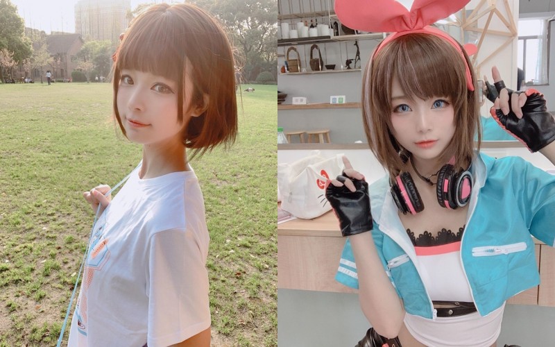 【蜗牛棋牌】來自上海小姑娘！萌系Coser「翠翠」重新定義何謂可愛　迷人甜笑給人滿滿戀愛感