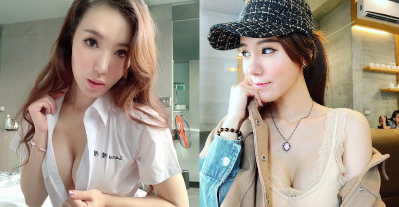 【蜗牛棋牌】再往下解一點！性感正妹「瀅瀅Luna Chen」臉蛋精緻又美艷，乳球乍現太震撼眾人視覺！