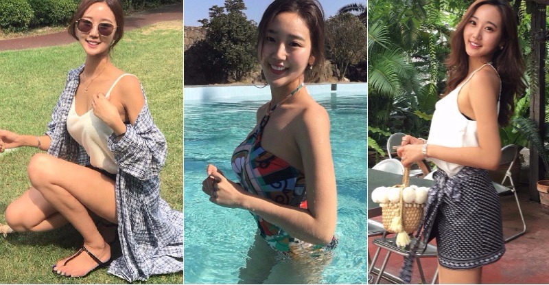 【蜗牛棋牌】「氣質型美女」顏值好逆天！三點式比基尼「美腿」乍現，IG私生活照惹火流出