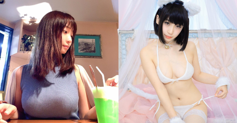 【蜗牛棋牌】最清純Coser「伊織もえ」喝珍奶補真奶！白嫩雪乳性感到讓人招架不住！