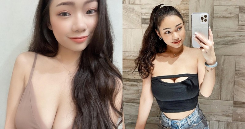 【蜗牛棋牌】童顏巨乳正妹「杜雨」自拍好兇，「火辣的豐滿線條」藏不住了！