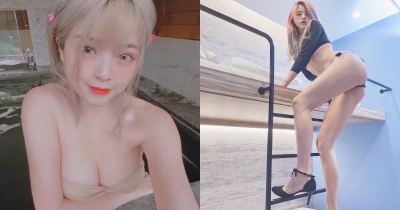 【蜗牛棋牌】coser轉戰「超辛辣youtuber」！米砂甜美不失性感，「雪乳翹臀」通通大方露出！