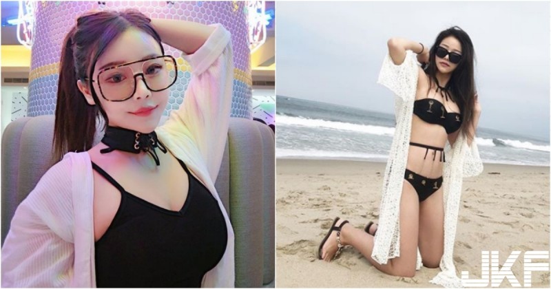 【蜗牛棋牌】台北妹子出國去！「爆乳比基尼」度假超火辣！平常自拍也沒在客氣！