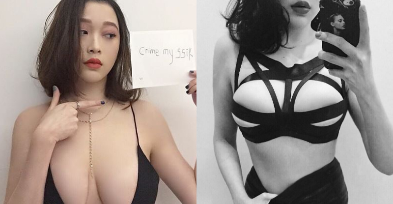 【蜗牛棋牌】太猛！「豪乳正妹」繃帶裝包裹美乳竟「擠壓溢出」！果真滿出來又漫出來…