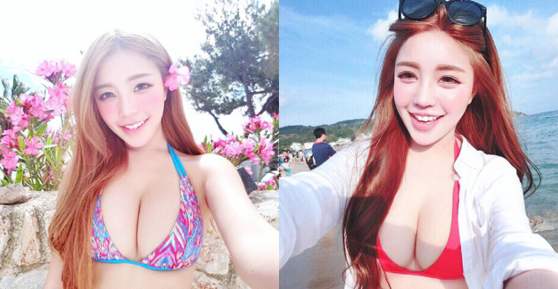 【蜗牛棋牌】兇猛無比！台灣版Angelababy「黃琳」巨美的雙峰壓垮地平線所有男人！