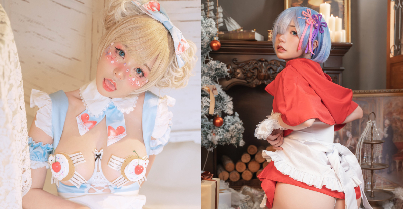 【蜗牛棋牌】正妹Coser「18+暗黑門」已解鎖　成人限定尺度無極限…隔螢幕聞色氣
