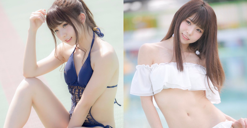 【蜗牛棋牌】最後的夏天！脫下動漫服裝換上火辣比基尼！超可愛Coser準備攻陷你的心…