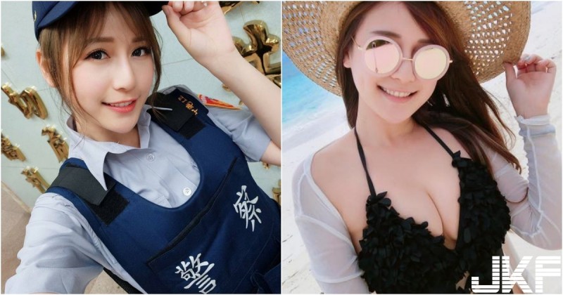 【蜗牛棋牌】世大運「超正女警」！制服下隱藏版「極品爆乳」！讓人不能好好聽她宣導了啦…